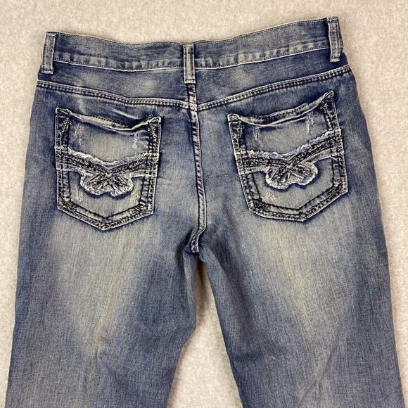 Helix Other - Helix Mens 34x32 Blue Straight Jeans